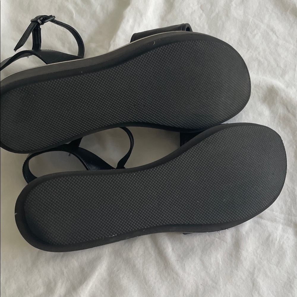 Robert Clergerie Black Platform Sandals - Picture 7 of 10